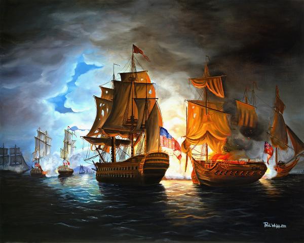 John Paul Jones Captures the Serapis