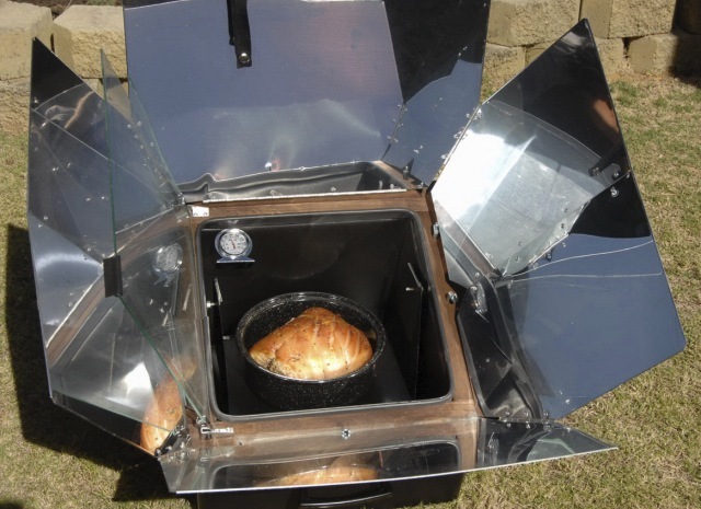 Worked on a Solar Powered Oven