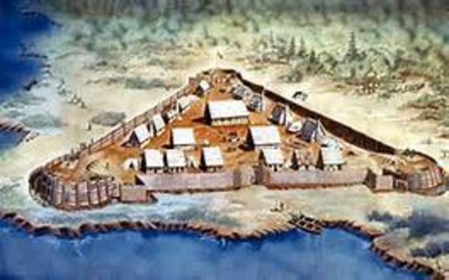 1607 The English found Jamestown