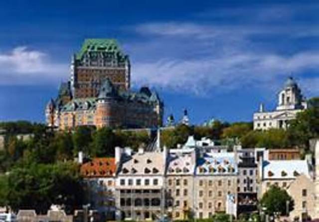 1608 Champlain founds Quebec