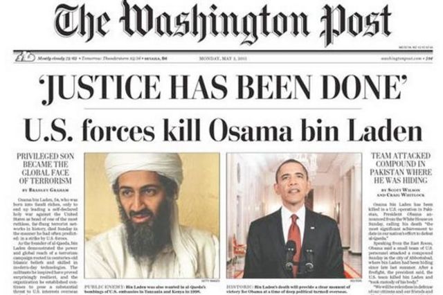 Osama Bin Laden killed