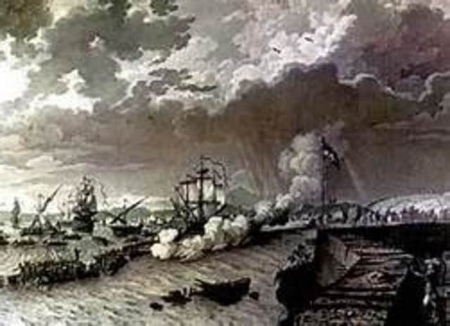 The battle of Toulon