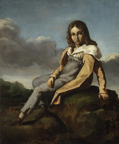 Gericault's Portrait of "Alfred  Dedreux as a Child"