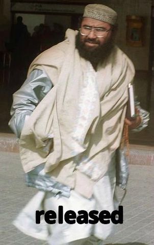 Masood Azhar is released from prison