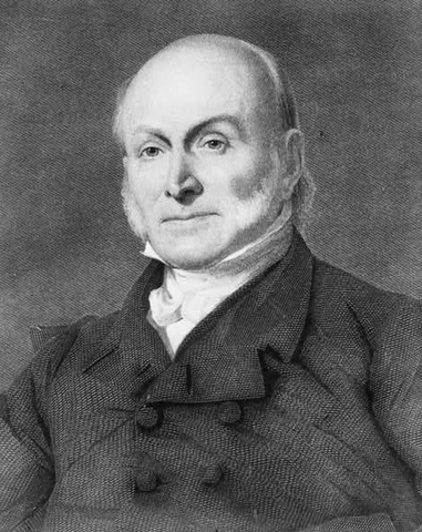 John Quincy Adams became president