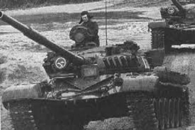 Soviet Tanks roll into Afghanistan