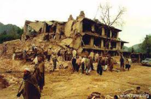 Civil War in Afghanistan (1996-2001) :