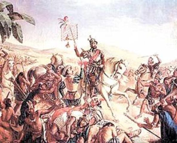 Conquista de Guatemala por Pedro de Alvarado