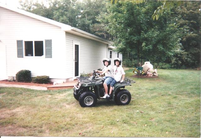 My first four wheeler