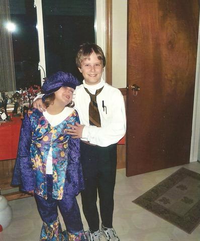 Halloween at my grandparents.