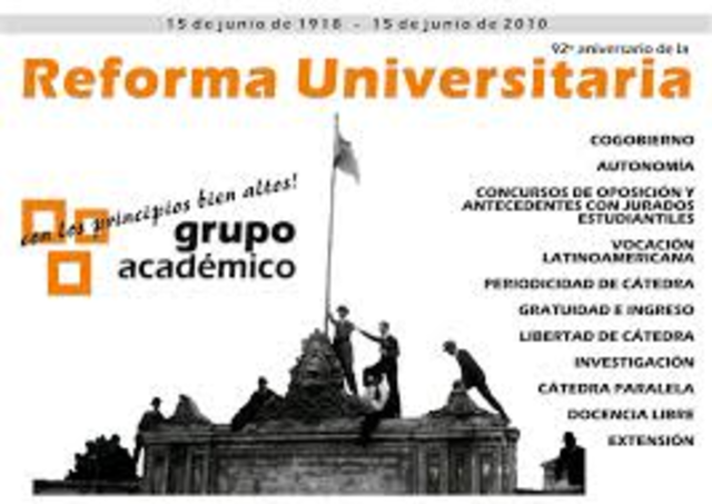 Reformas Universitarias