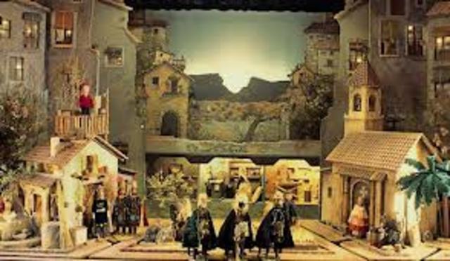 La creacion de la Esucla del Betlem para niños pobres