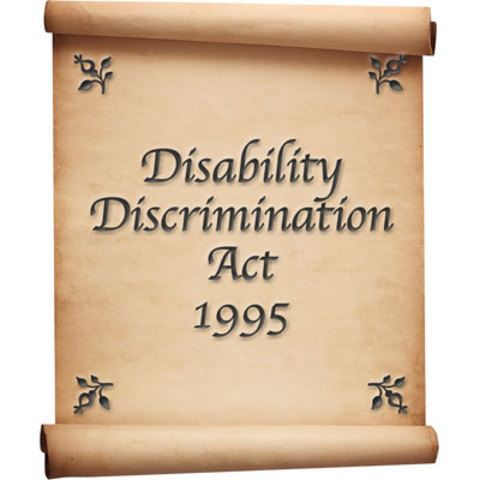DDA (Disability Discrimination Act)