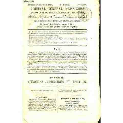 Pierwsze pismo przeznaczone do drukowania ogłoszeń