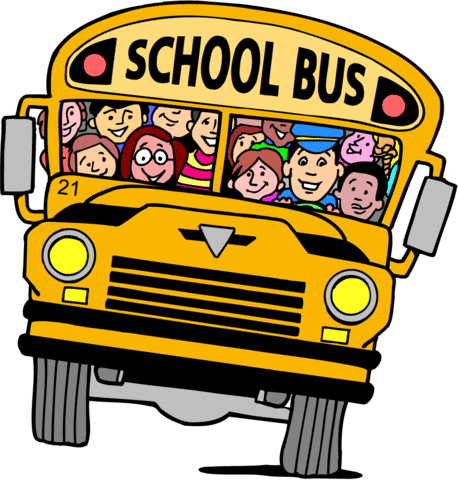 Arrive at School and Board Bus
