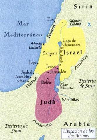 División del país en dos reinos