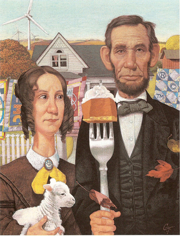 President Lincoln declares Thanksgiving a national holiday