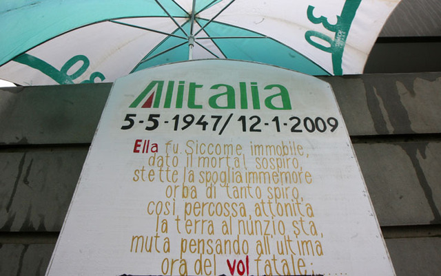 L’ultimo volo della vecchia compagnia