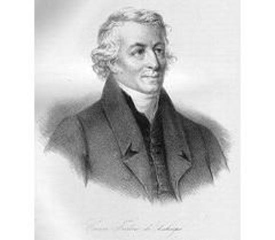 Francois Isaac de Rivaz of Switzerland