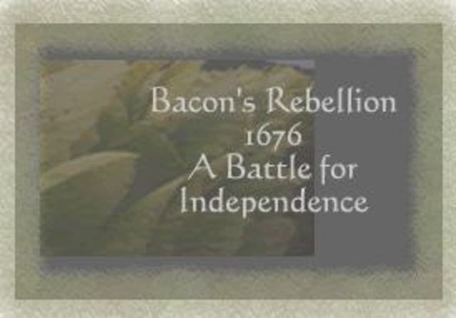 Bacon's Rebellion