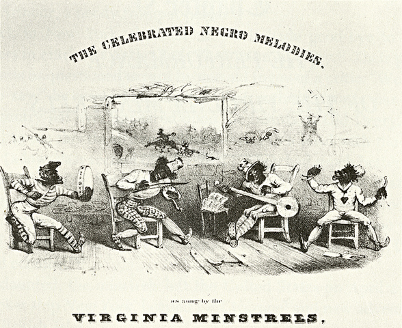 Virginia Minstrels' first appearence