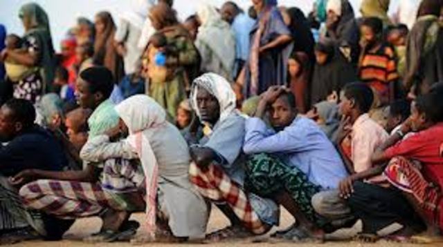 Sequia, plagas y guerras, ETIOPIA