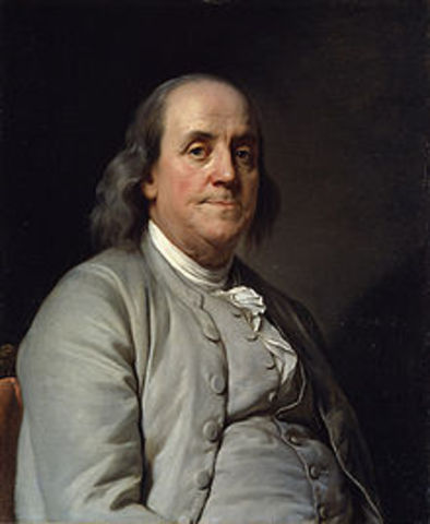 Benjamin Franklin (01/06/1705 – 04/17/1790)