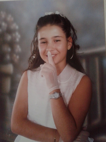 Yo hago la primera comunión.