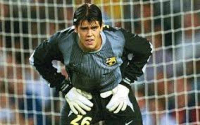 Víctor Valdés  amb 20 anys