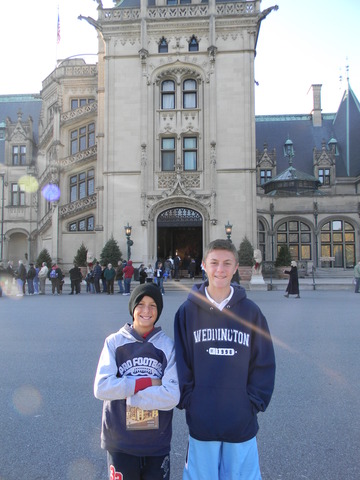 fui a la casa de Biltmore