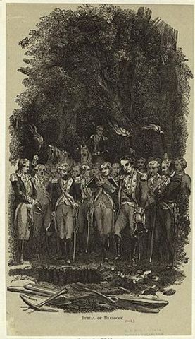 In February, English General Edward Braddock arrives in Virginia with two regiments of English troops. Gen. Braddock assumes the post of commander in chief of all English forces in America. In April, Gen. Braddock and Lt. Col. George Washington set out wi