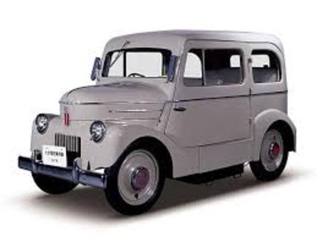 The first post war car was made