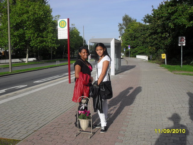 Mi prima vino a Alemaniay vivó un año conmigo