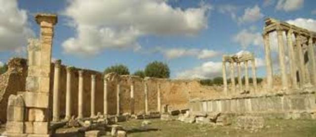 Desembarcación de los cruzados en Túnez