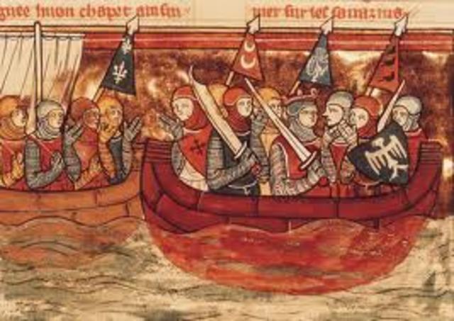 Retirada de los cruzados