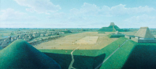 Cahokia settlement first established