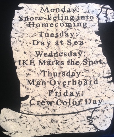 Snore-keling into Homecoming