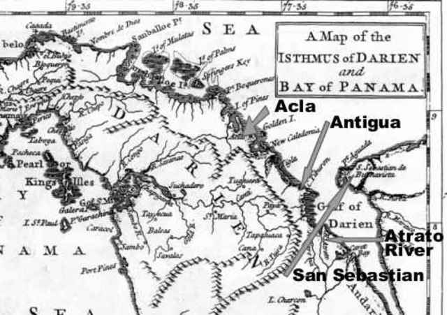 Balboa and Santa Maria de la Antigua del Darien