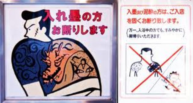 306 B.C tattos banned