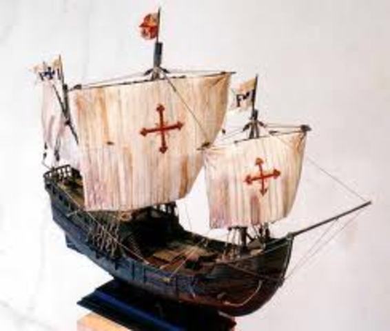 Columbus returns to Spain