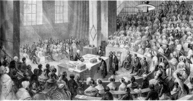 A demonstração da experiência de Franklin