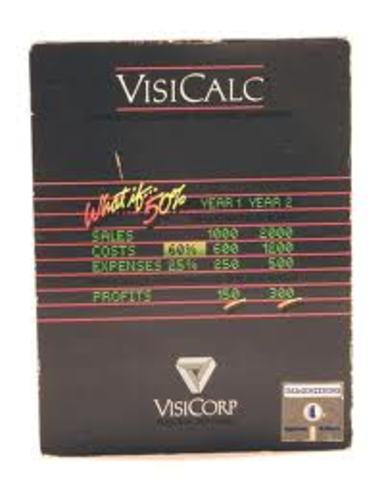 VisiCalc Spreadsheet Software, Any product that pays for itself in two weeks is a surefire winner.