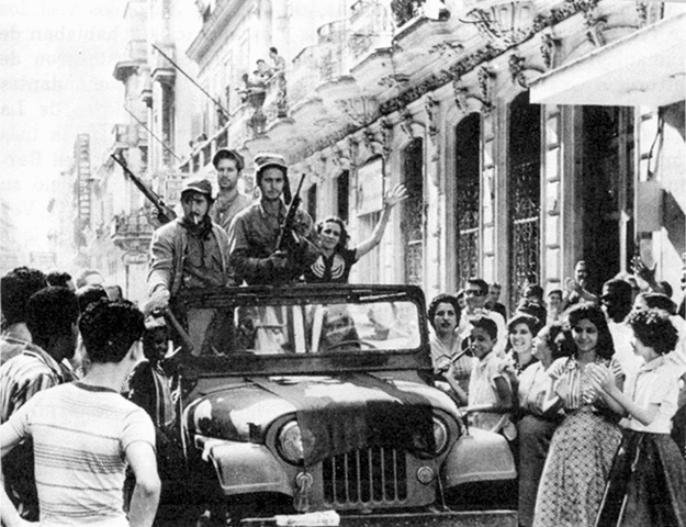 Cuba taken over by Fidel Castro