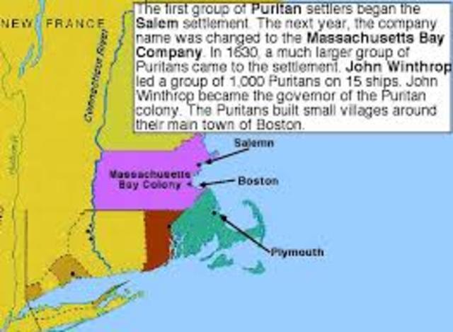 Massachusetts Bay Founding