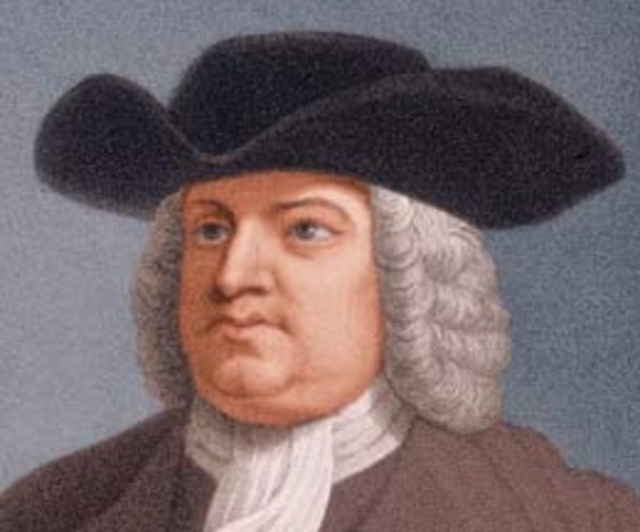 William Penn establishes Pennsylvania