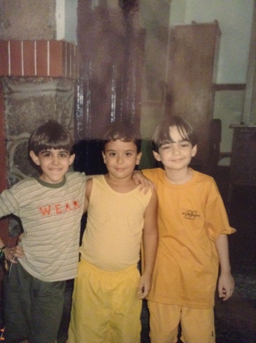 Eu e meus amigos Breno e Felipe