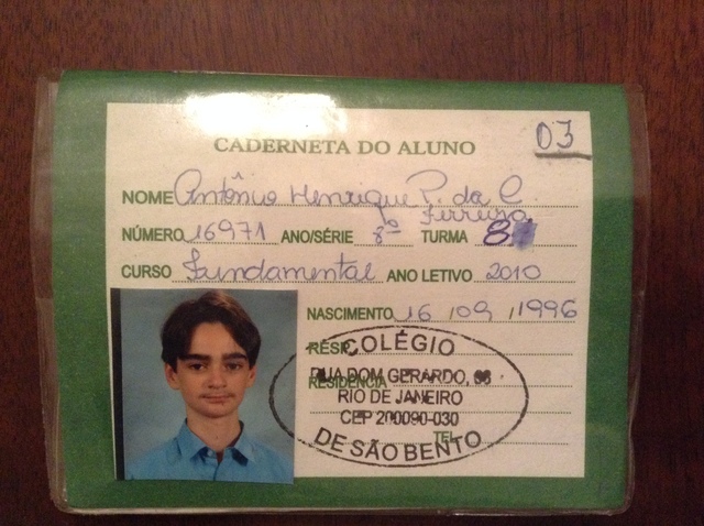 Caderneta do 8º ano