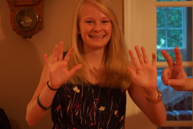 En 2013, empecé mi último año de escuela secundaria.