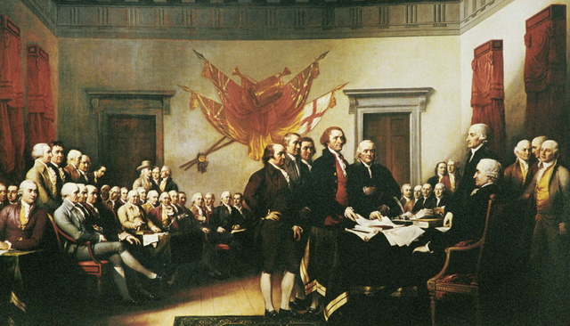 Congress adopts Declaration of Independence