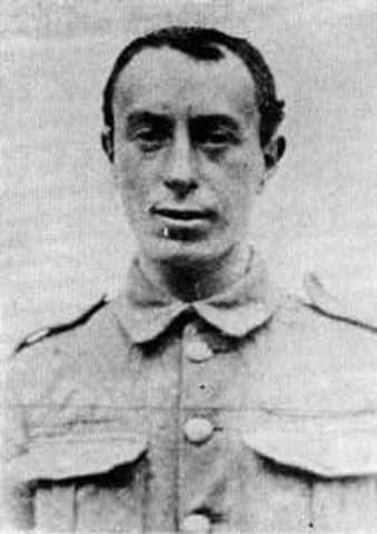 Isaac Rosenberg's poems collected and published posthumously